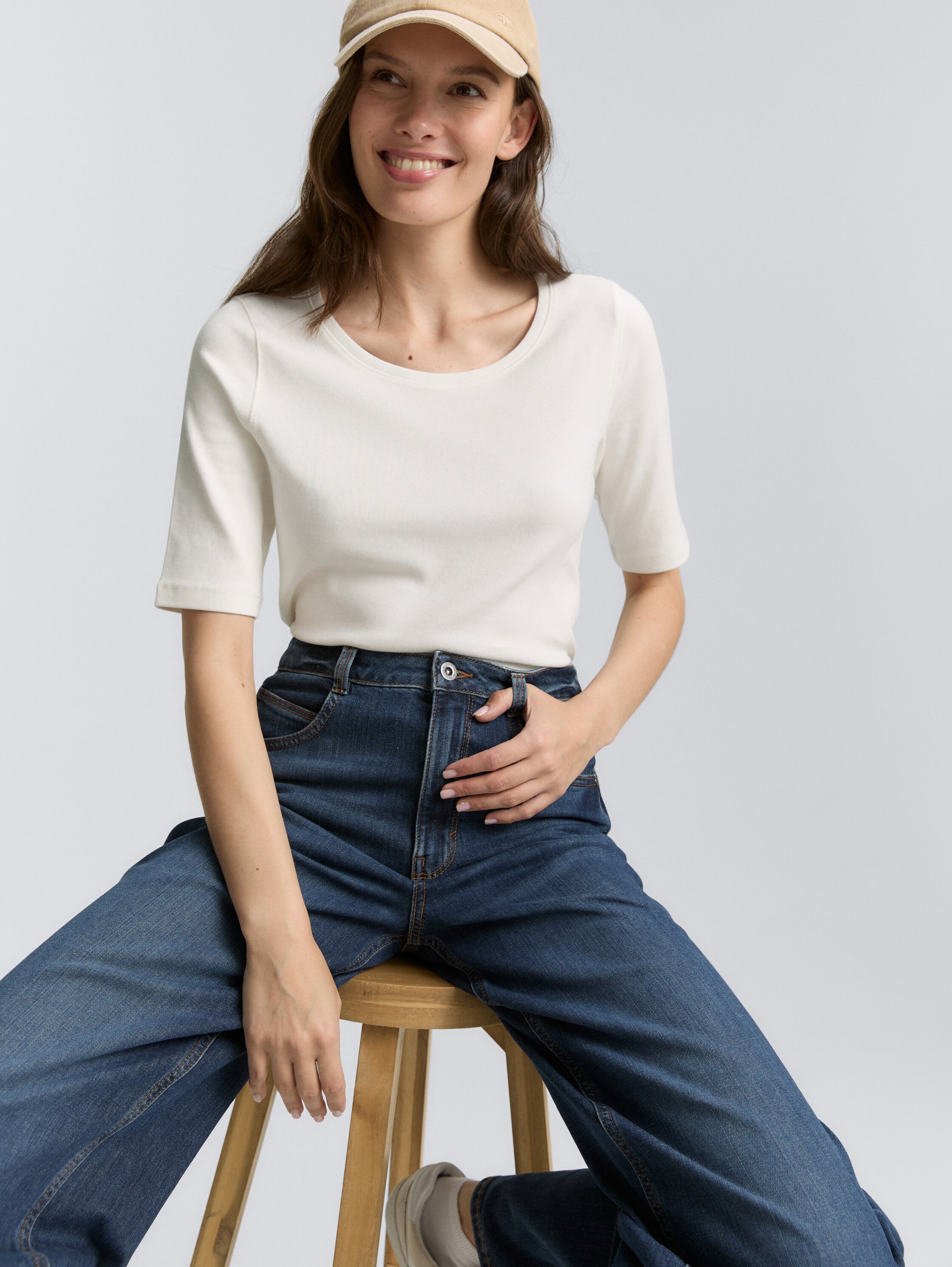 Basic T-Shirt - whisper_white - 