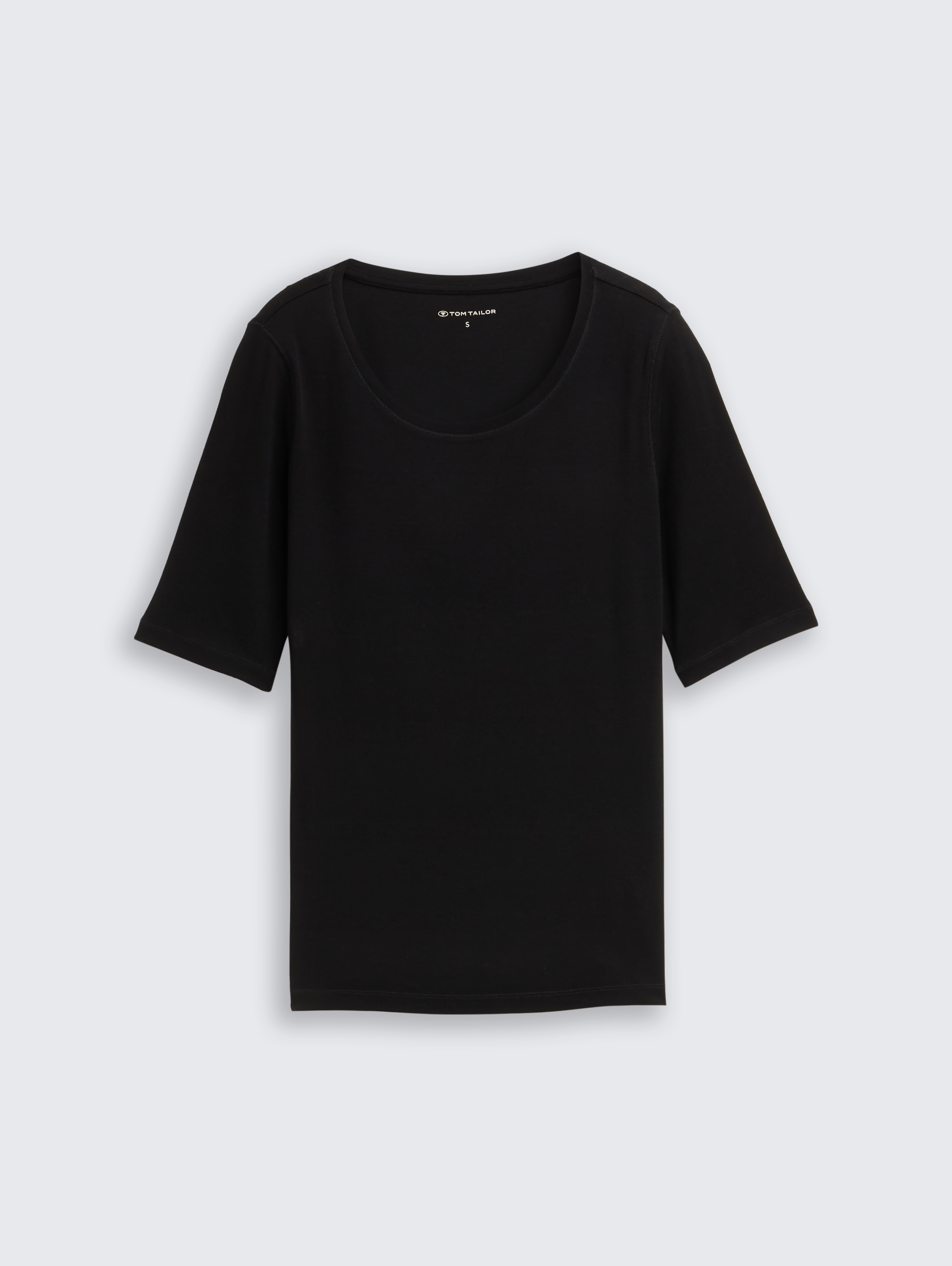 Basic T-Shirt von Women, deep black