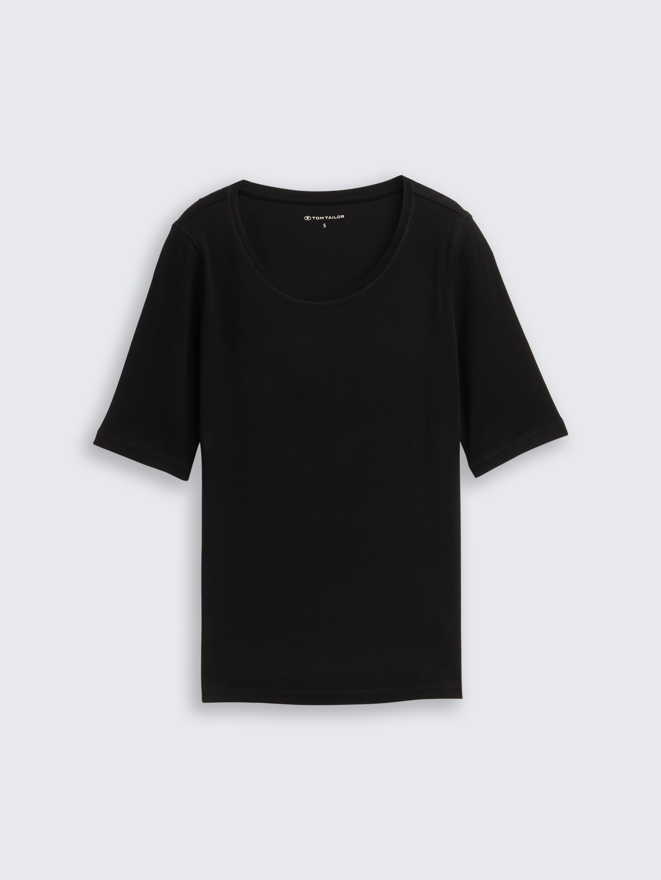 Basic T-Shirt - deep_black_1 - 
