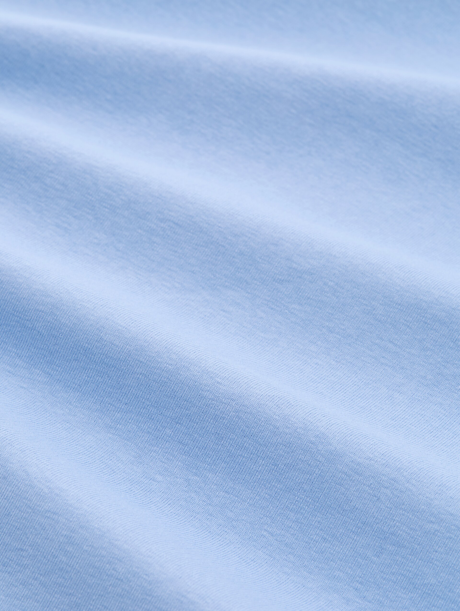 Basic T-shirt - light fjord blue - Material view