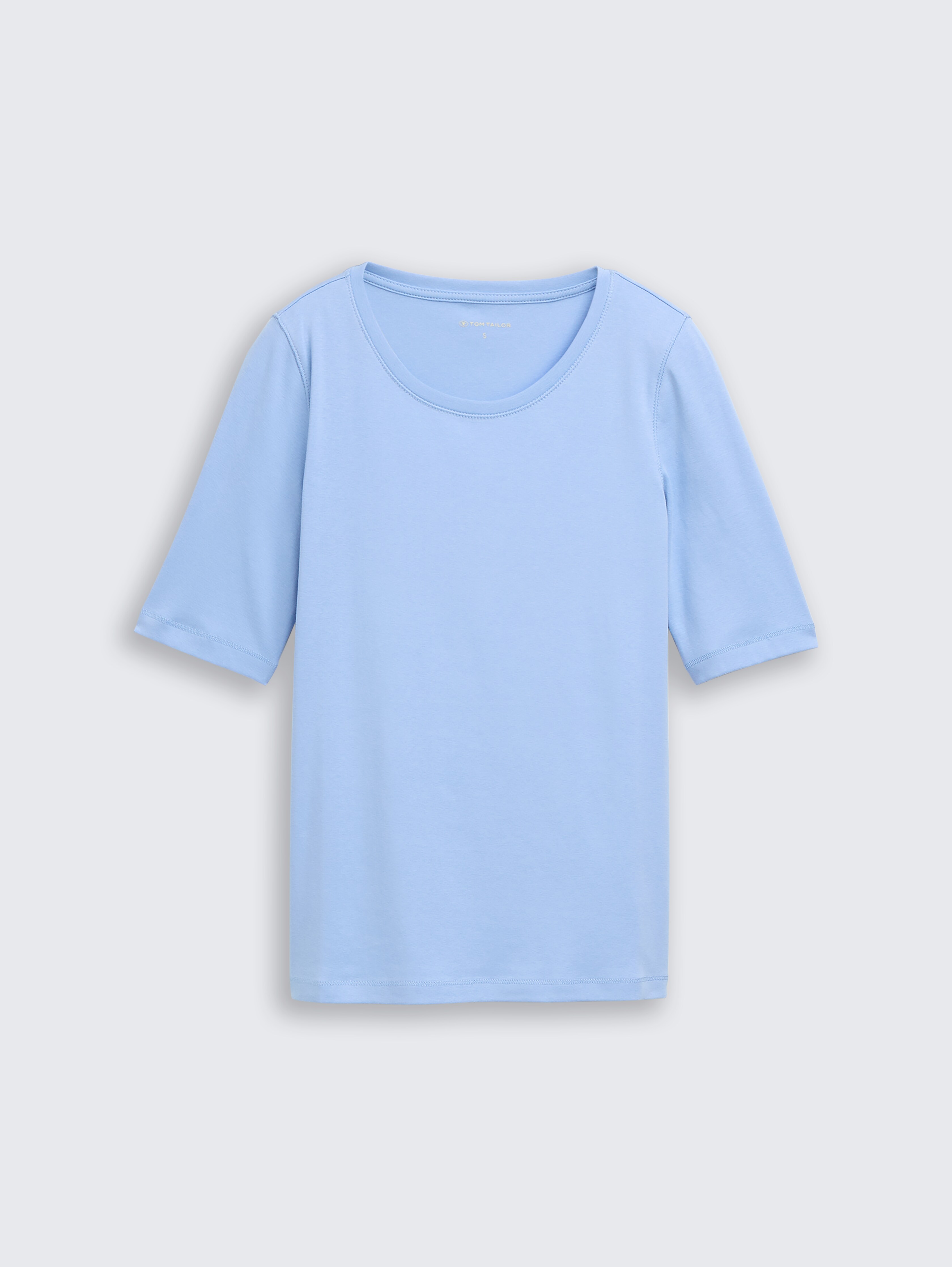 Basic T-shirt by Women, light fjord blue