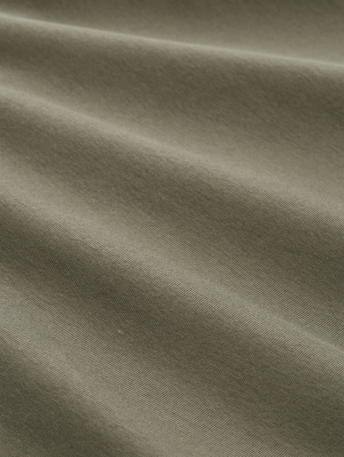 Basic T-Shirt - cloudy green - Material-Ansicht