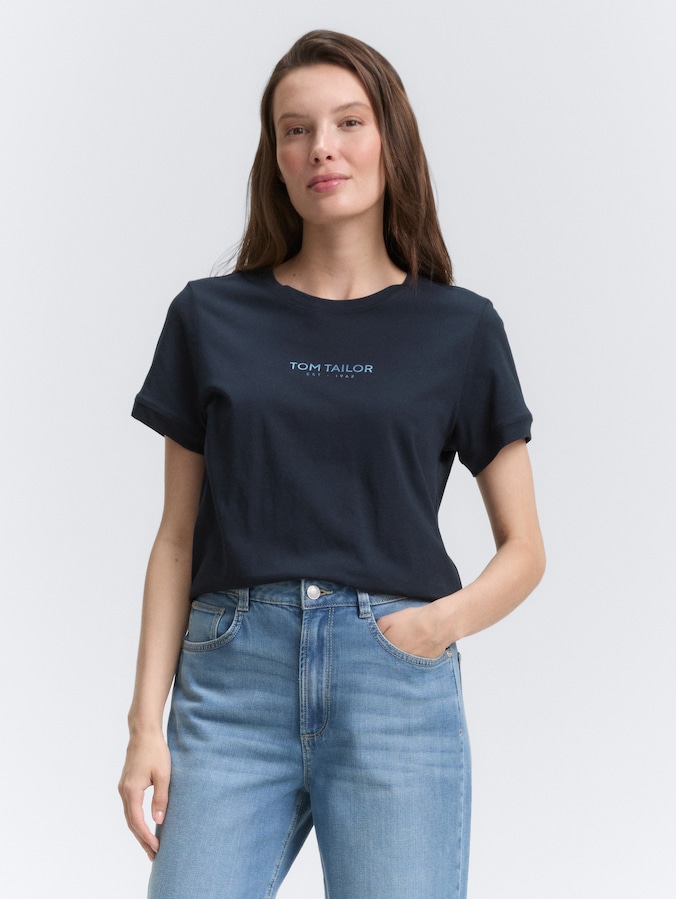 T-shirt with logo print by Women, Lunar Eclipse