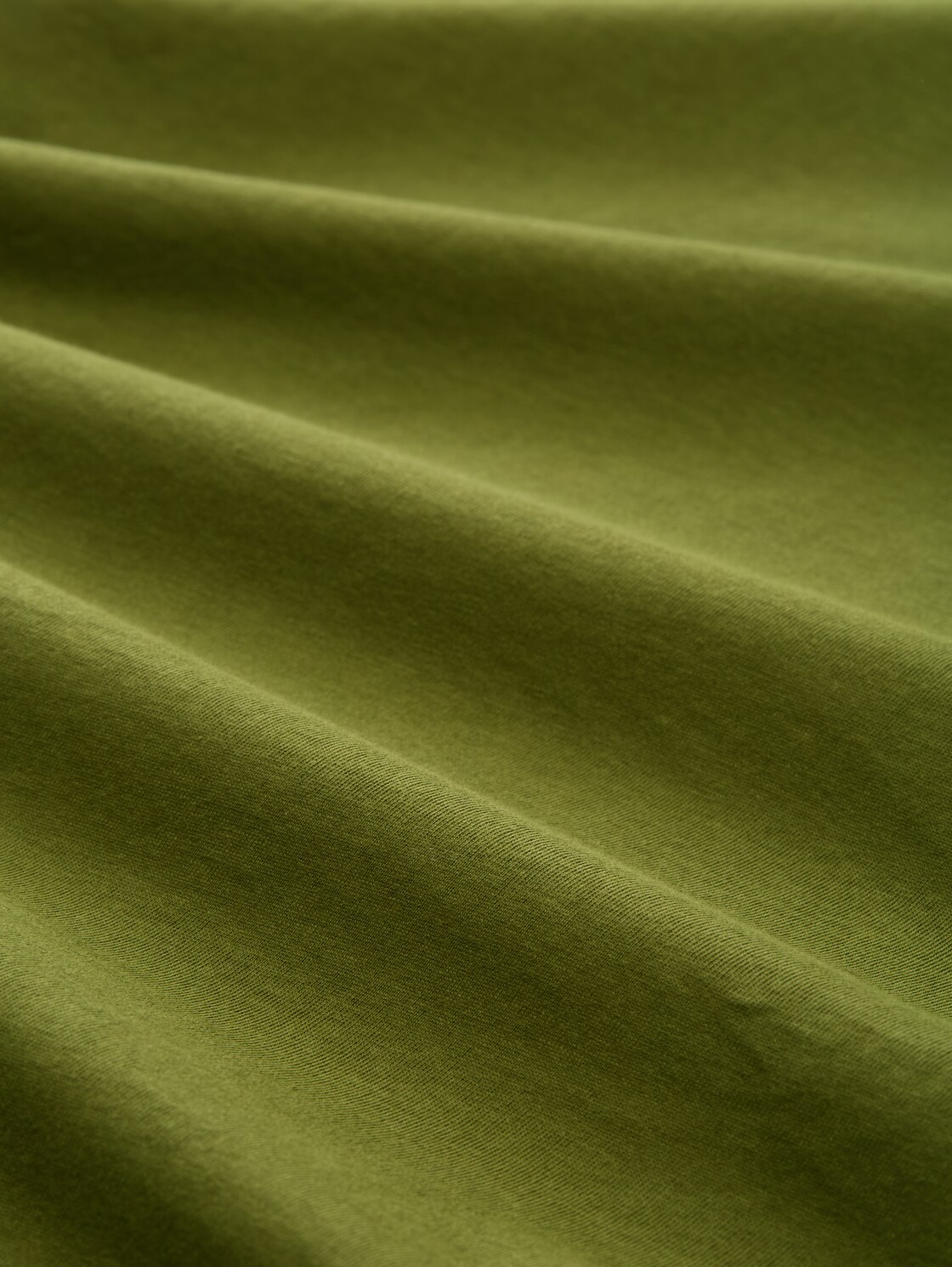 T-Shirt mit Logo-Print - deep ivy green - Material-Ansicht