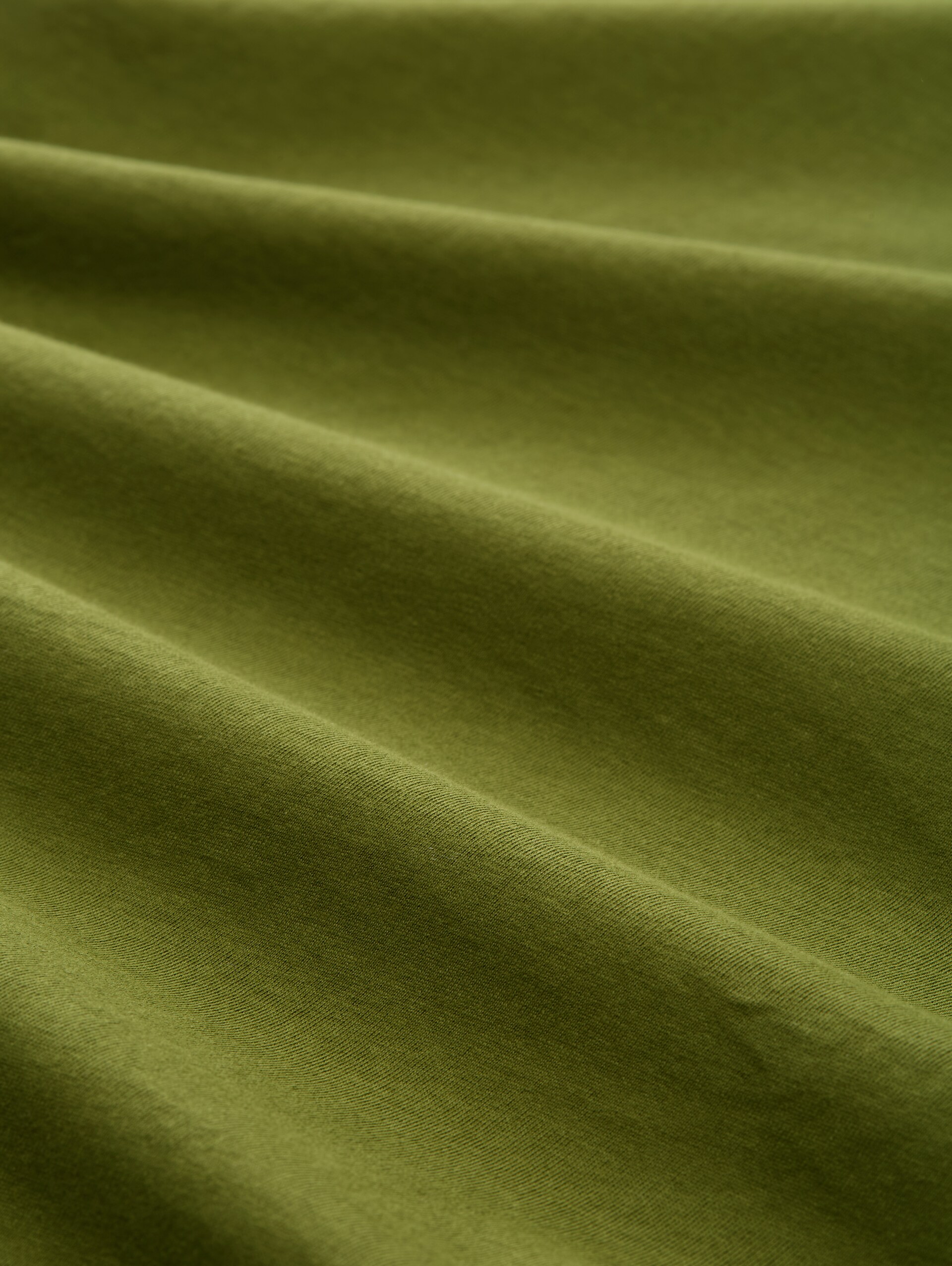 T-Shirt mit Logo-Print - deep ivy green - Material-Ansicht