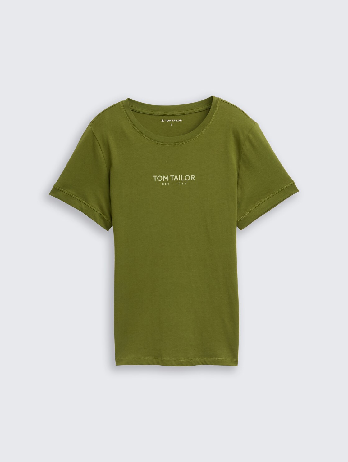 T-Shirt mit Logo-Print - deep ivy green - Vorder-Produkt-Ansicht