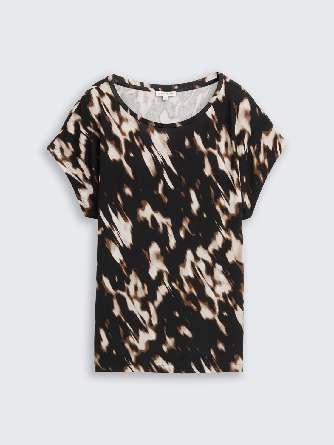 T-Shirt mit Muster - blurry animal design - Vorder-Produkt-Ansicht