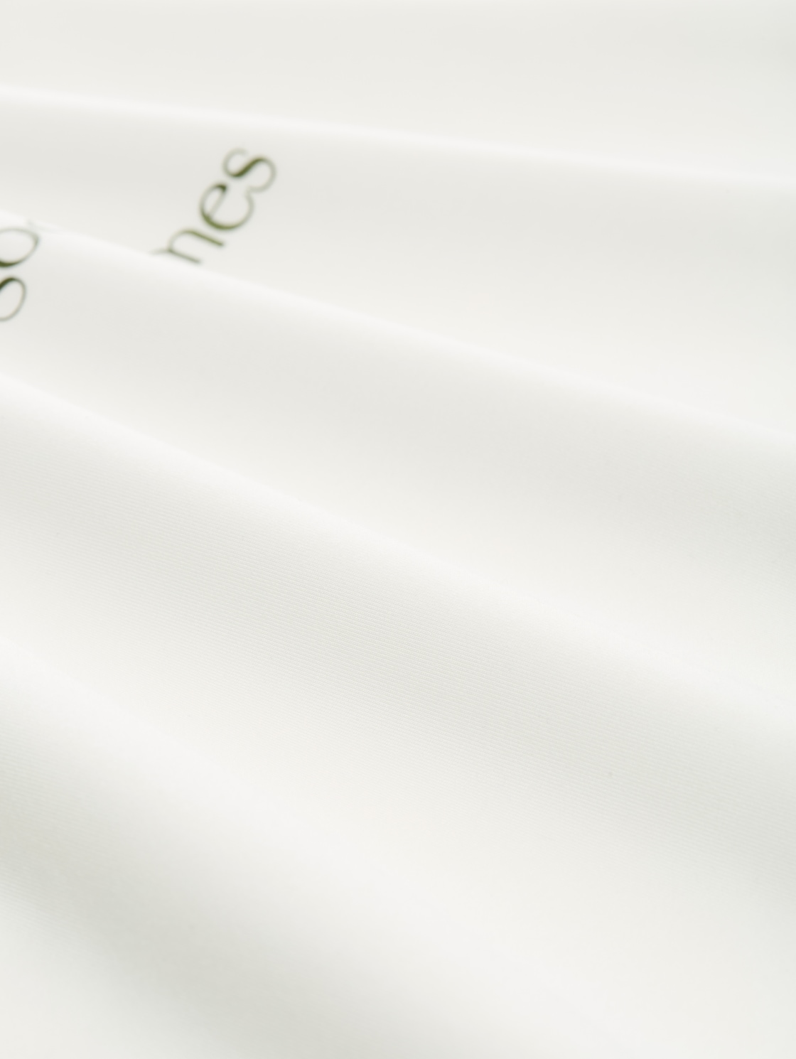 T-Shirt mit Kapuze - Whisper White - Material-Ansicht