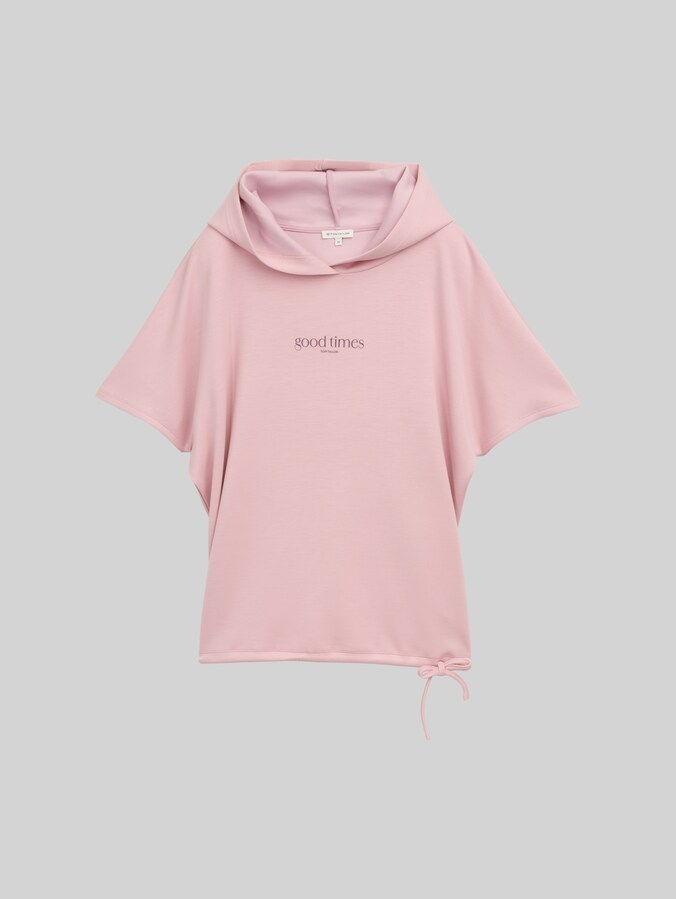 T-Shirt mit Kapuze von Women, Morning Pink