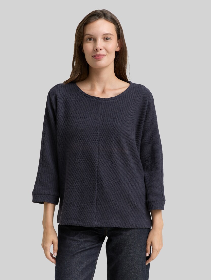 Loose Fit Langarmshirt mit Fledermausärmeln von Women, Lunar Eclipse