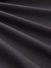 Top à manches longues avec logo imprimé - Tarmac Grey - Vue de la matière