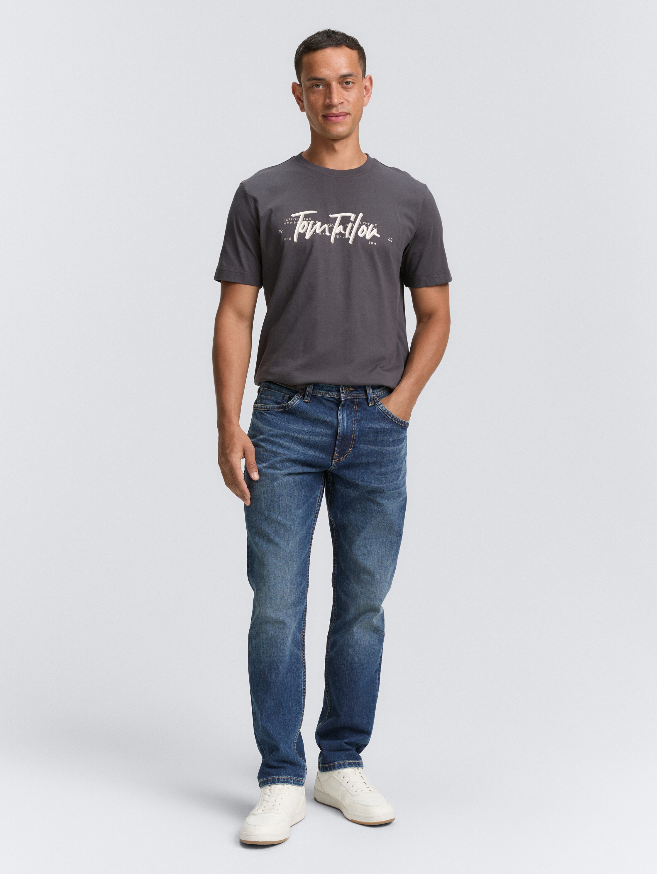 T-shirt with logo print - tarmac_grey - 