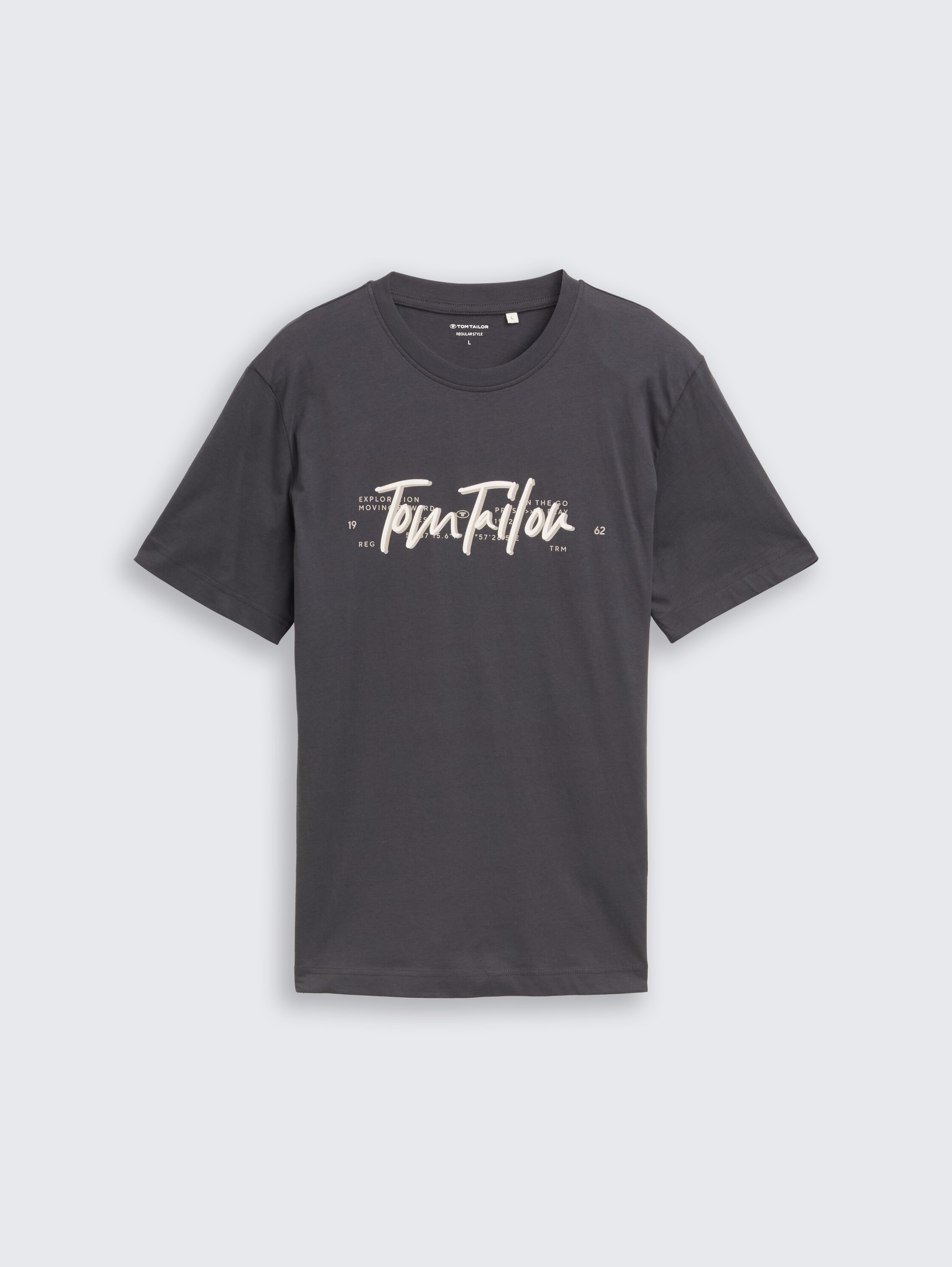T-shirt with logo print - tarmac_grey - 
