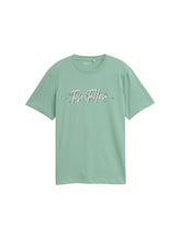 Not Selected, T-shirt with logo print by , green
