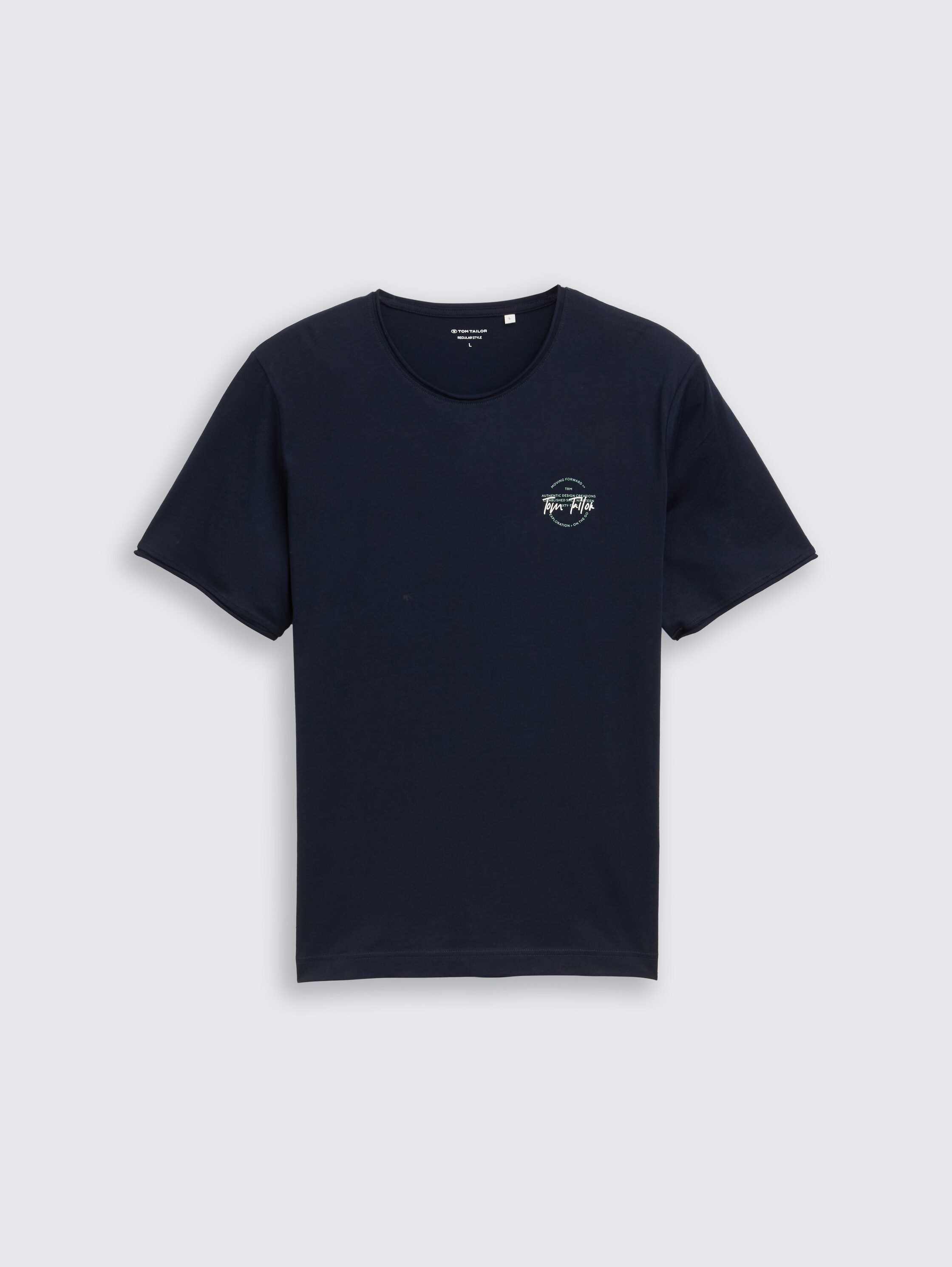 T-Shirt mit Print - sky_captain_blue_1 - 