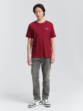 T-shirt avec imprimé - Deep Red - Vue de face du modèle