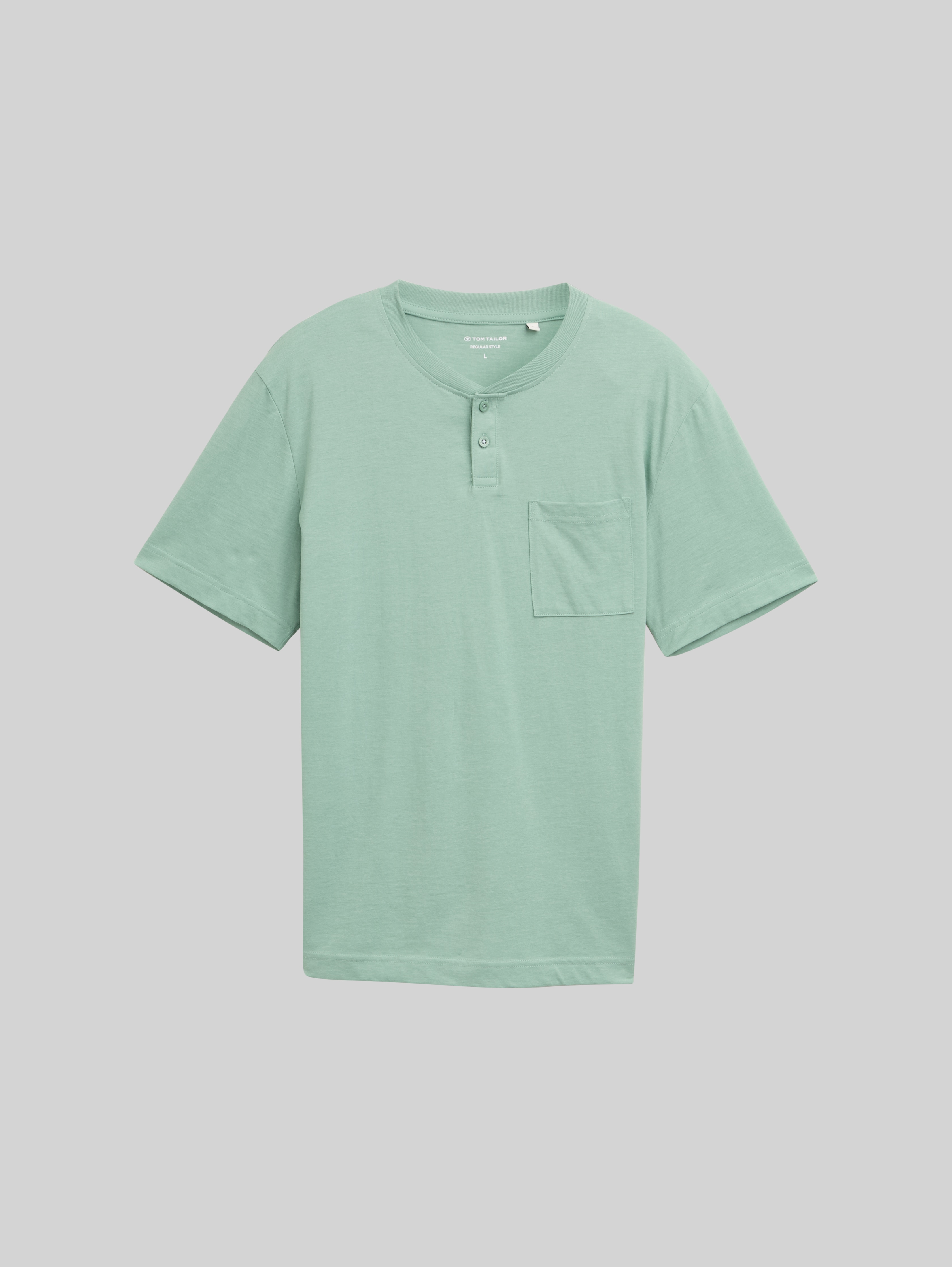 TOM TAILOR Herren Basic T-Shirt Mit V-Ausschnitt – Regular Fit, Kurzarm, Aus Weichem Jersey