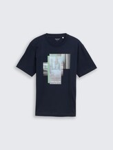T-shirt à imprimé photo - sky captain blue - Vue de face du produit