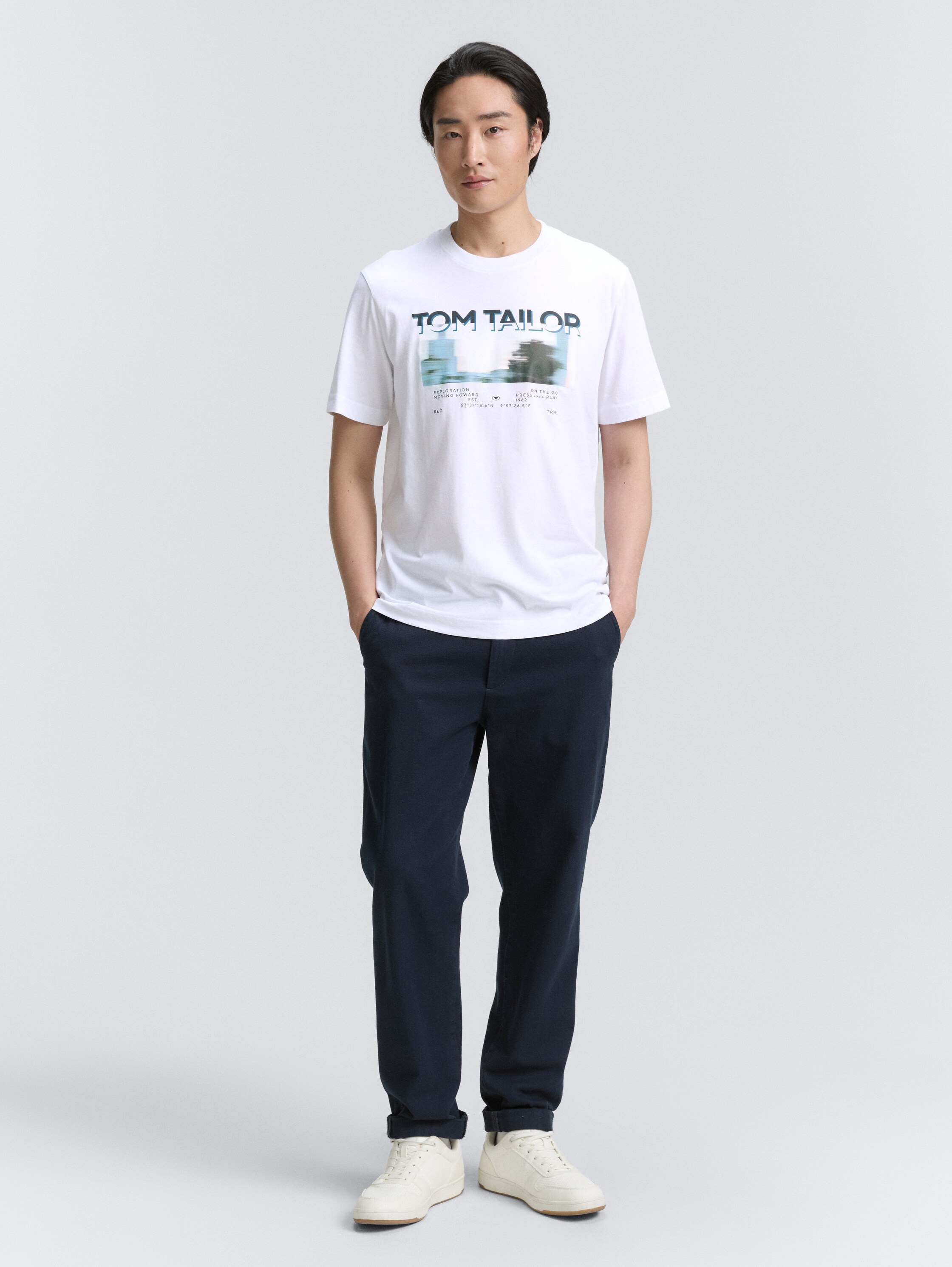 T-shirt with photo print - white - 