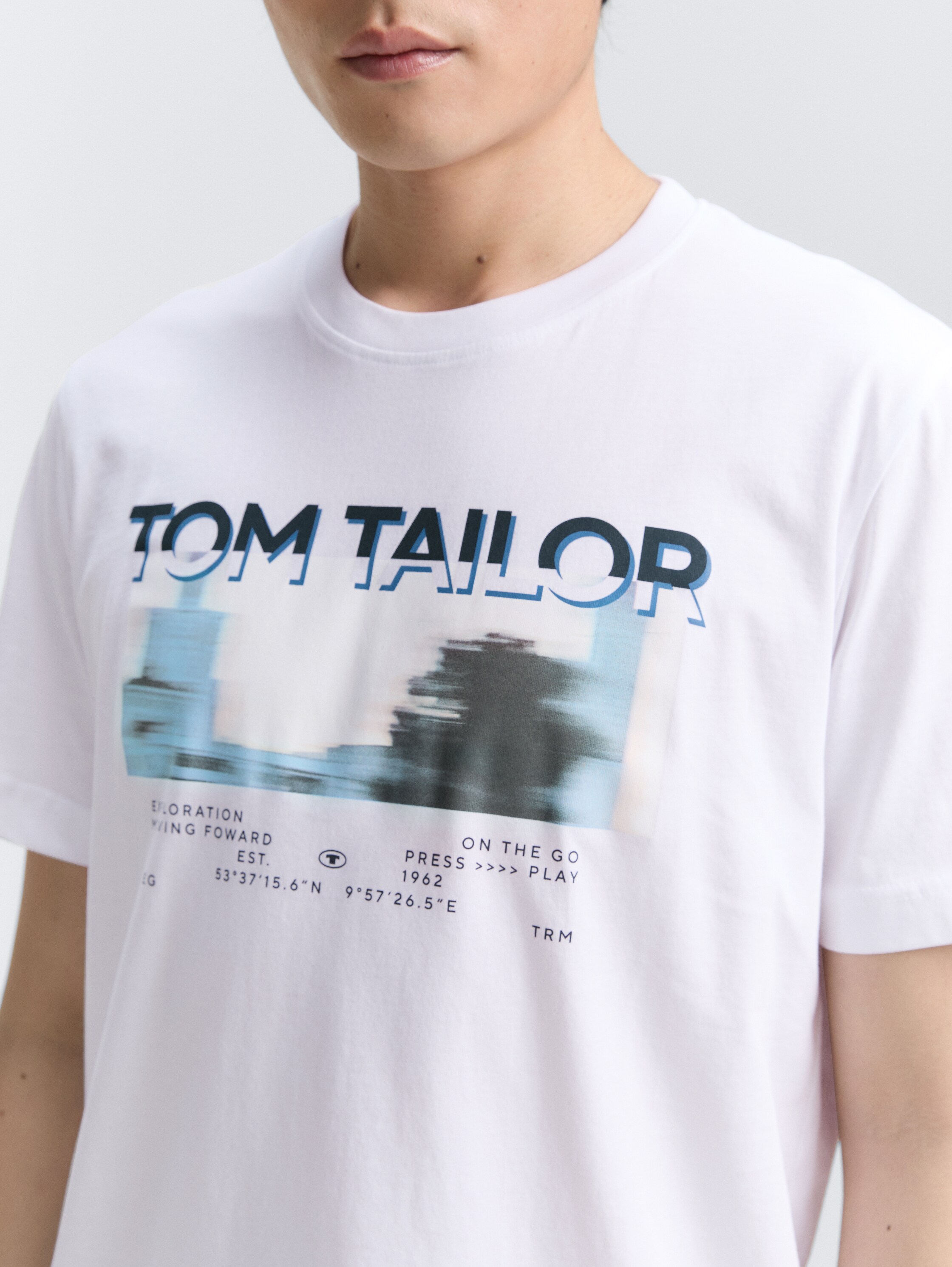 T-shirt with photo print - white - 