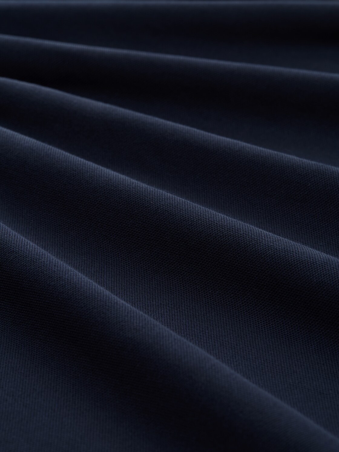 Piqué Poloshirt mit print - sky captain blue