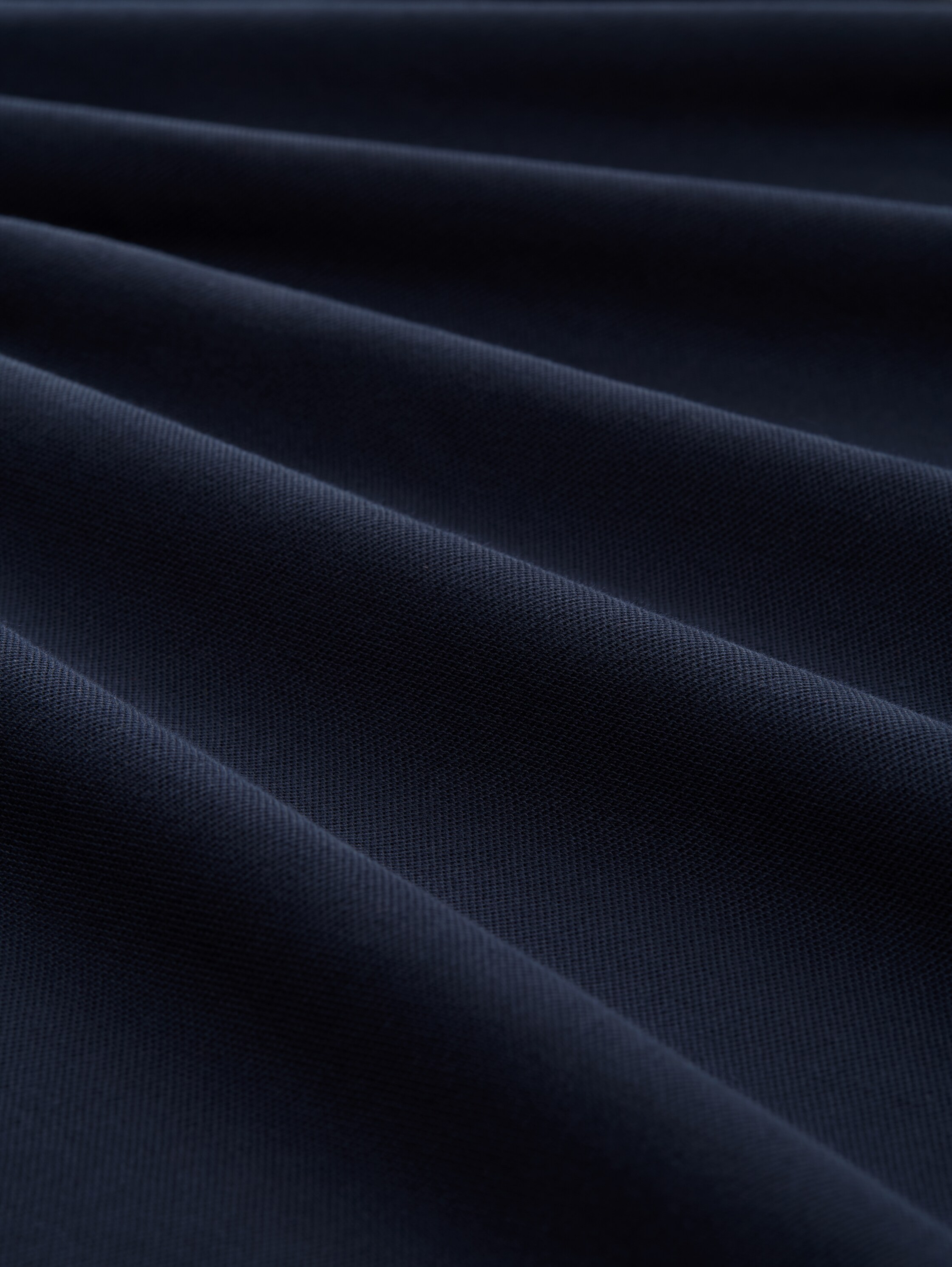 Piqué polo met print - sky captain blue