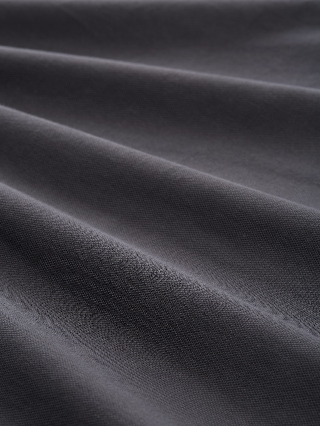 Piqué Poloshirt mit print - Tarmac Grey