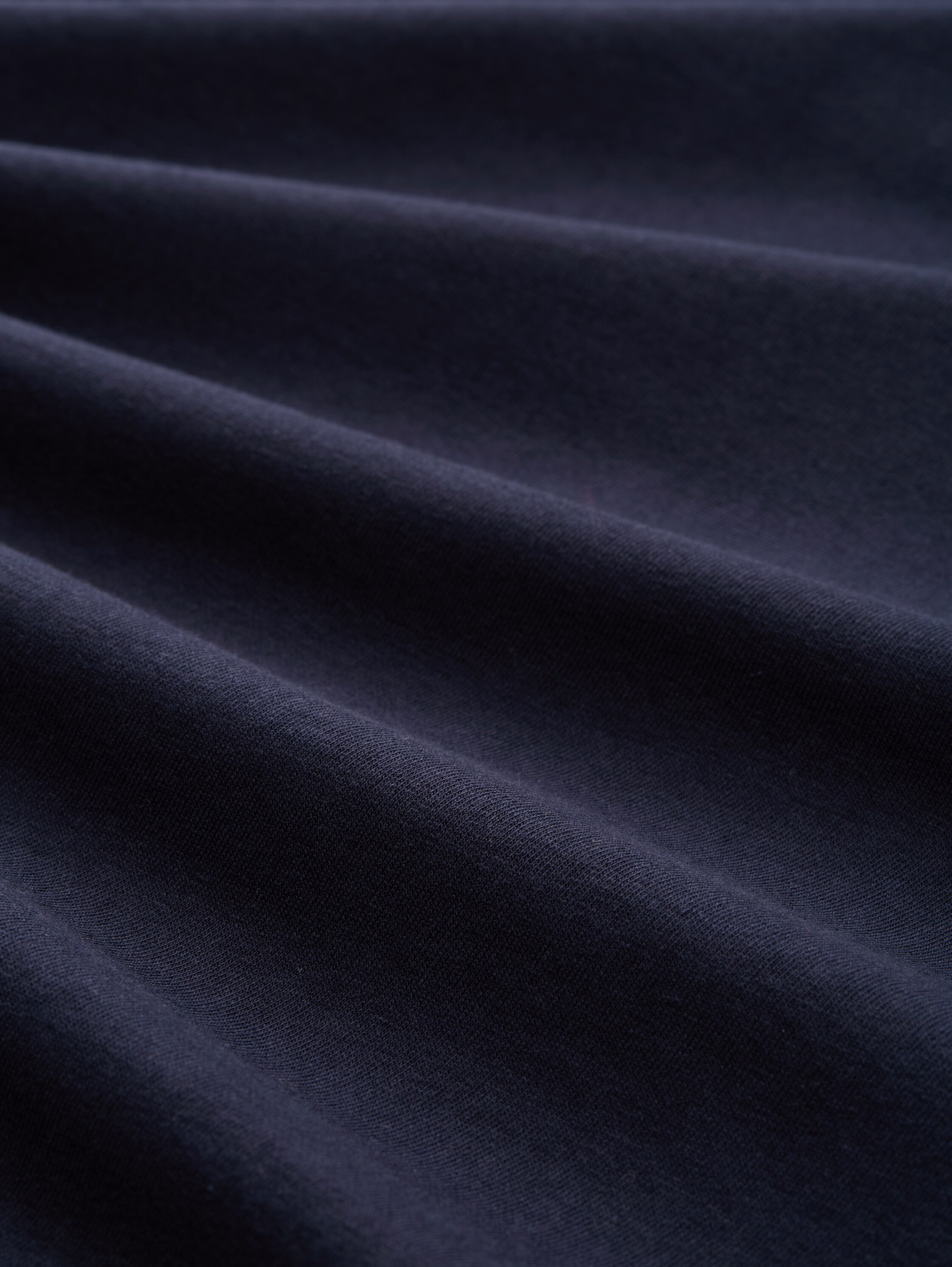 Crewneck Sweatshirt mit Logo-Print - sky captain blue - Material-Ansicht