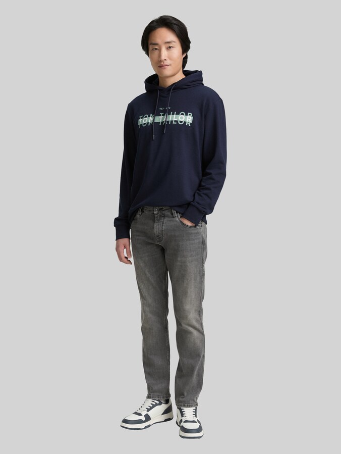 Hoodie Sweatshirt mit Logo-Print von Men, sky captain blue