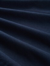 Sweatshirt à capuche avec logo imprimé - sky captain blue - Vue de la matière