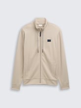 Veste sweat Ultralight avec col montant - light cashmere - Vue de face du produit