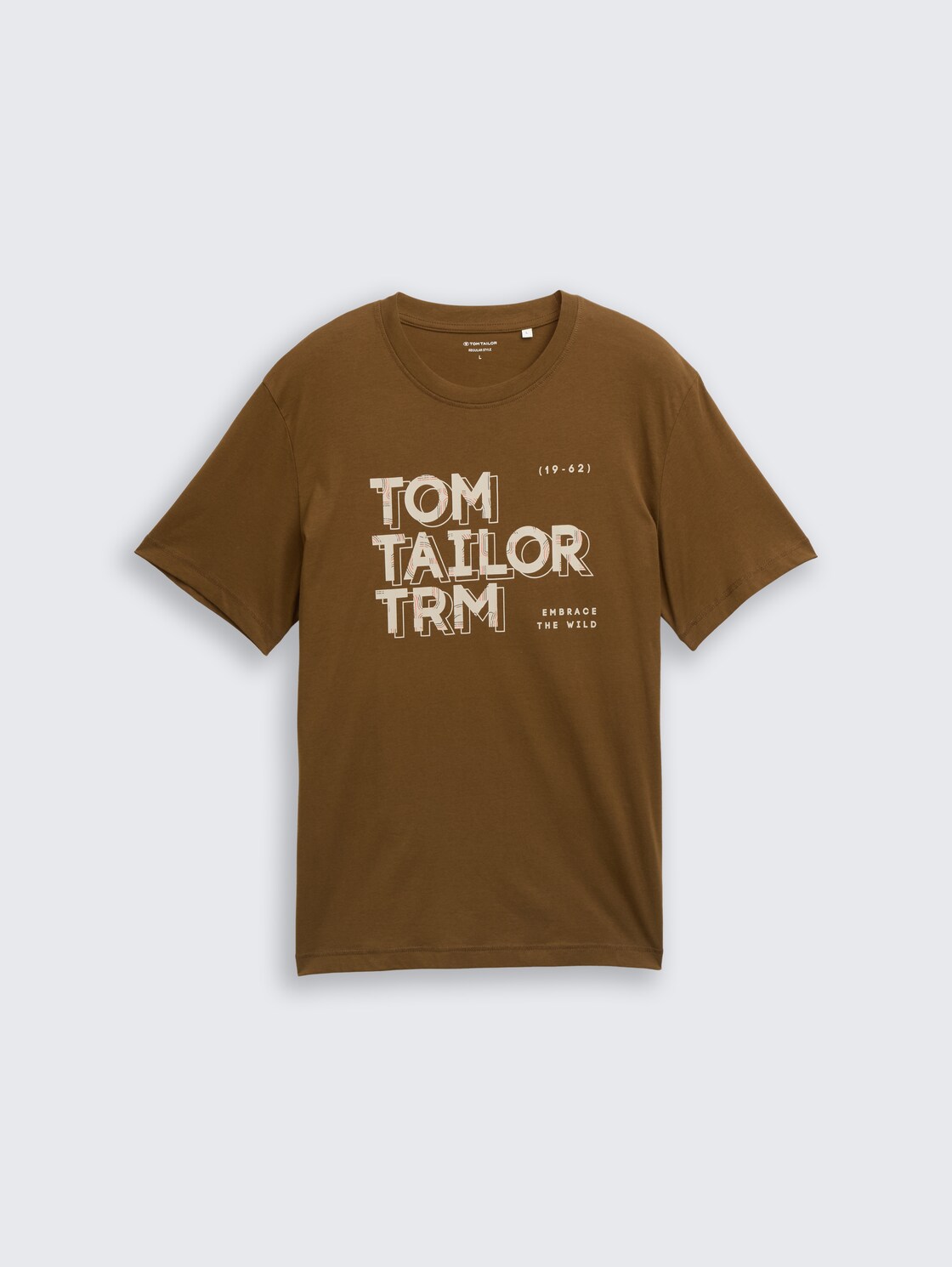 T-Shirt mit Print - dark palm - Vorder-Produkt-Ansicht