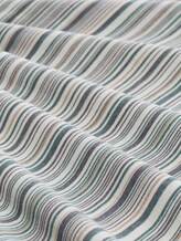 T-shirt met streepjespatroon - white multicolor stripes - Materiaalweergave