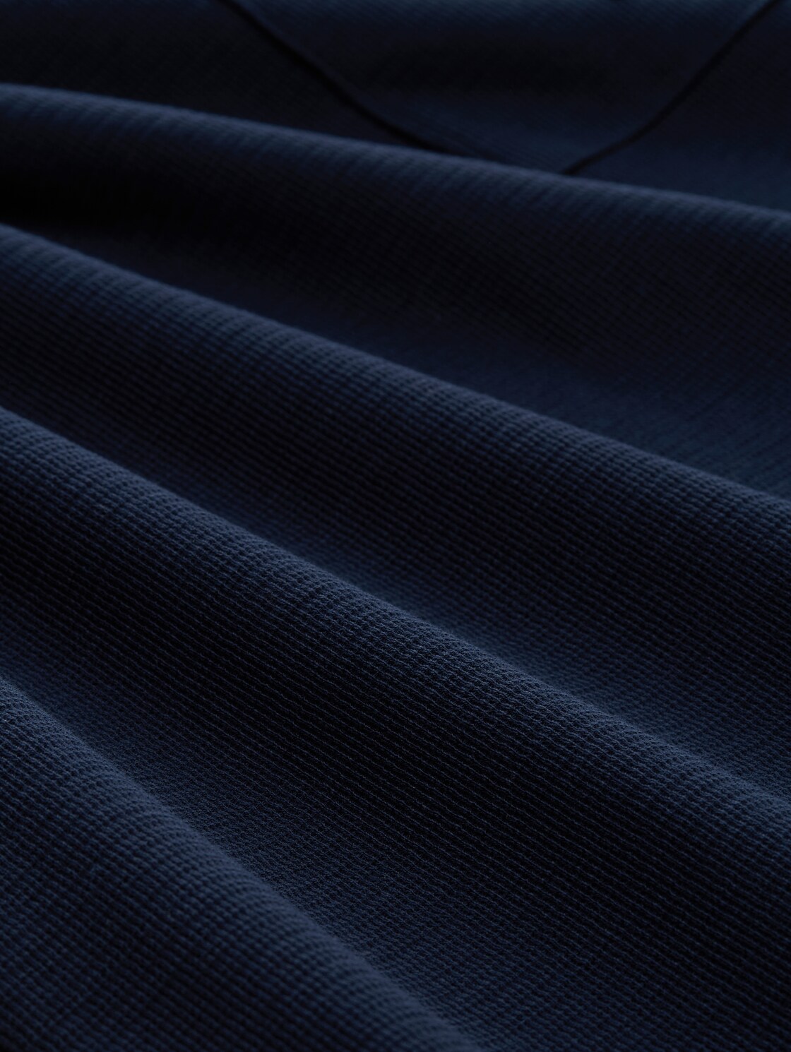 2-in-1 Langarmshirt aus Baumwolle - sky captain blue - Material-Ansicht