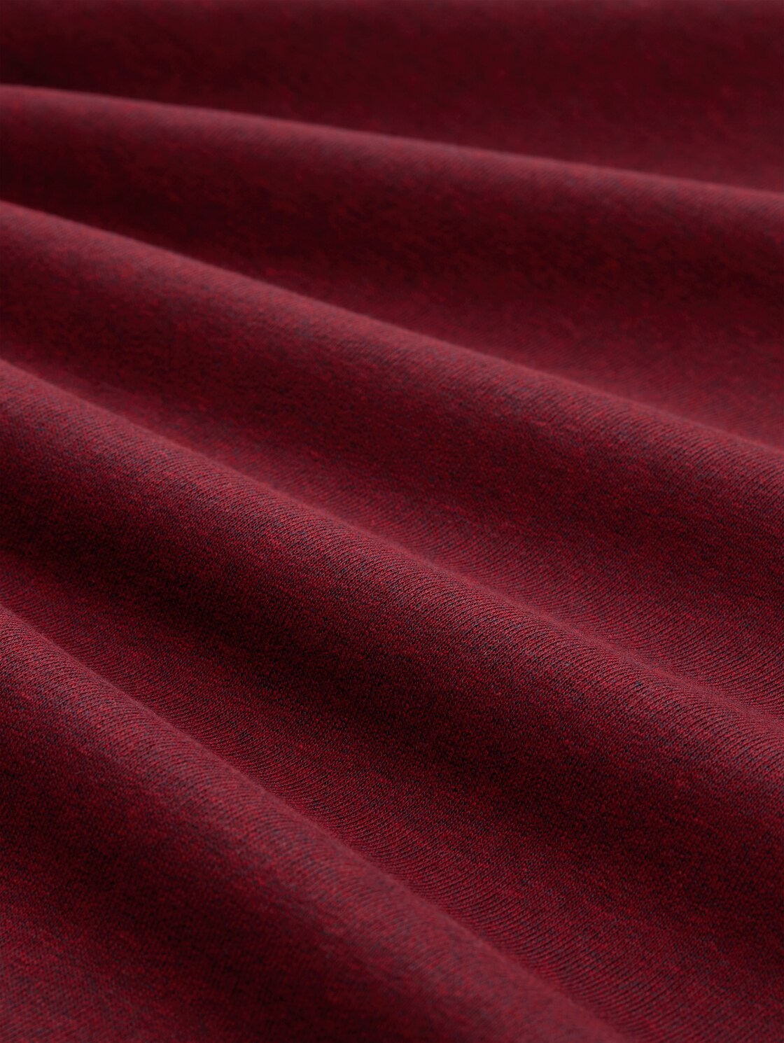 Snood Sweatshirt mit Logo-Details - red navy grindle structure - Material-Ansicht