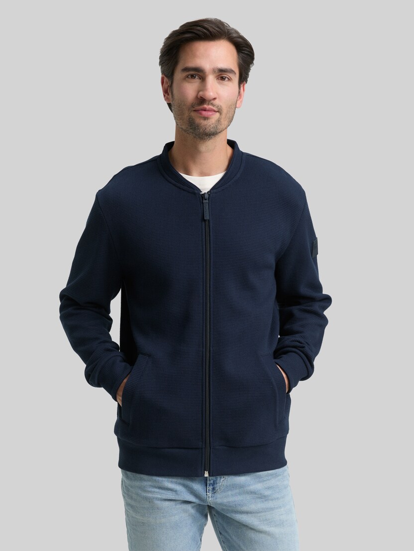 Bomberjacke aus Baumwolle von Men, sky captain blue