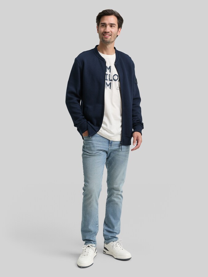 Bomberjacke aus Baumwolle von Men, sky captain blue