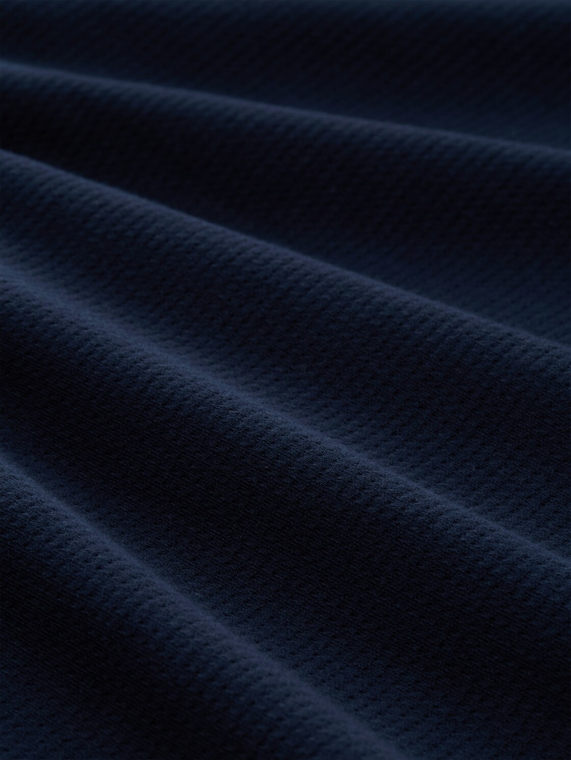 Bomberjacke aus Baumwolle - sky captain blue - Material-Ansicht