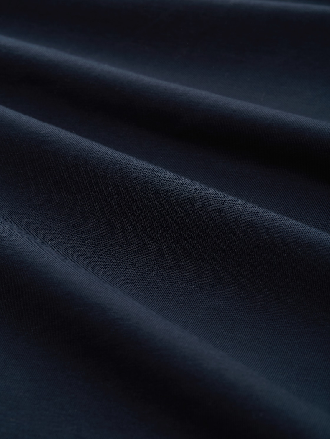 Slim Fit T-Shirt mit Stretch - sky captain blue - Material-Ansicht