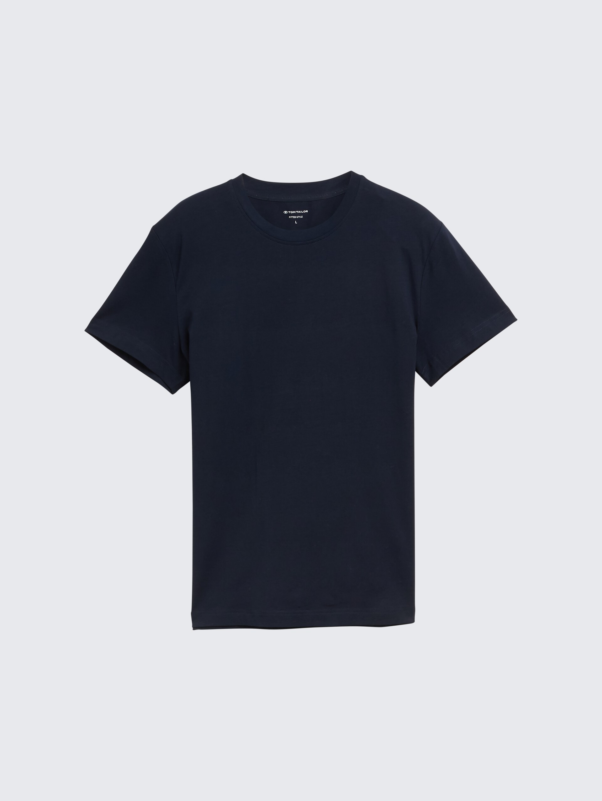 Slim Fit T-Shirt mit Stretch - sky captain blue - Vorder-Produkt-Ansicht
