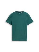 Ausgewählt, Slim Fit T-Shirt mit Stretch von Tom Tailor, grün