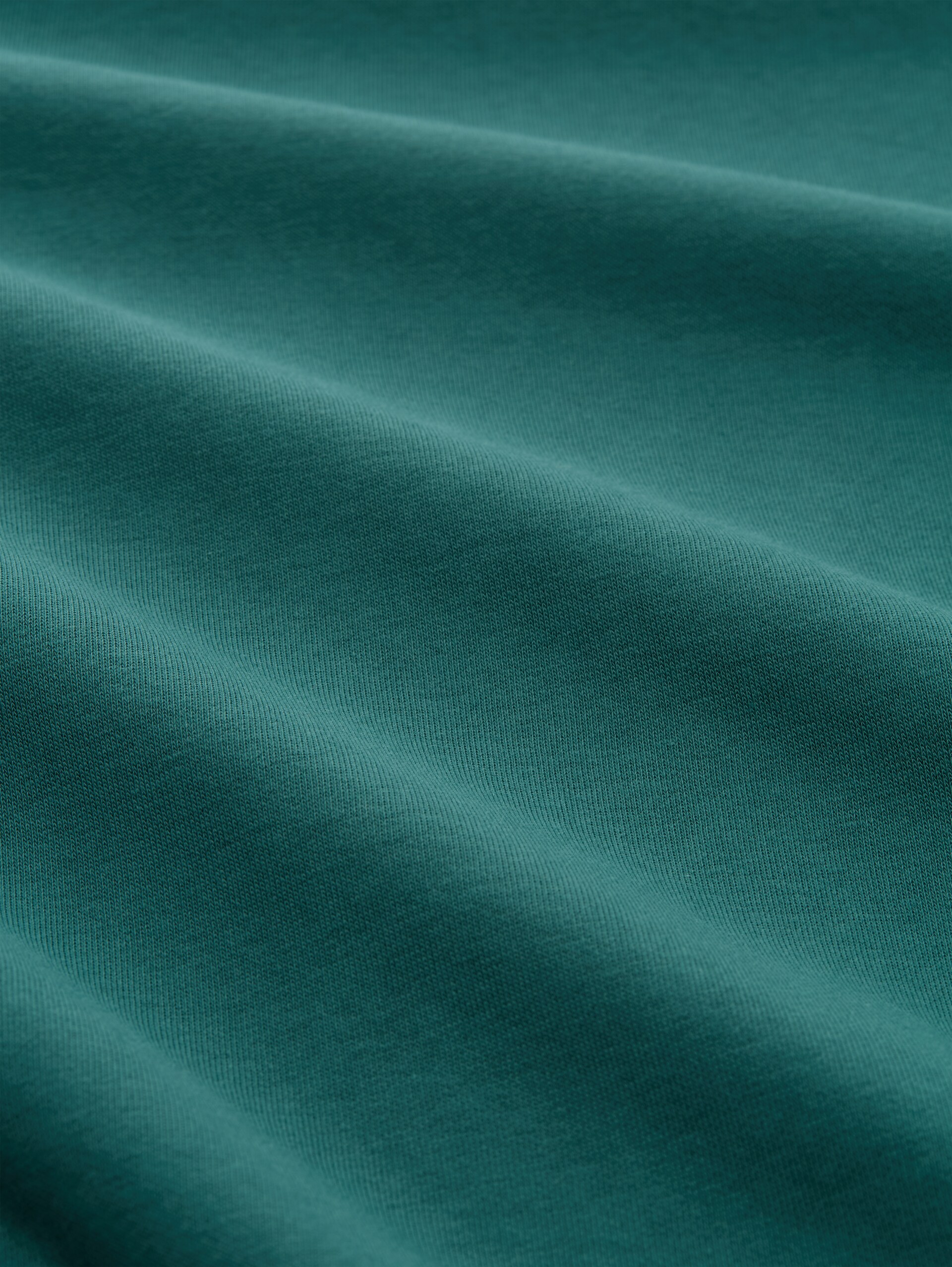 Slim Fit T-Shirt mit Stretch - Jasper Green - Material-Ansicht