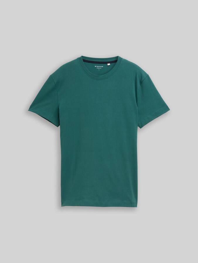 Slim Fit T-Shirt mit Stretch von Men, Jasper Green