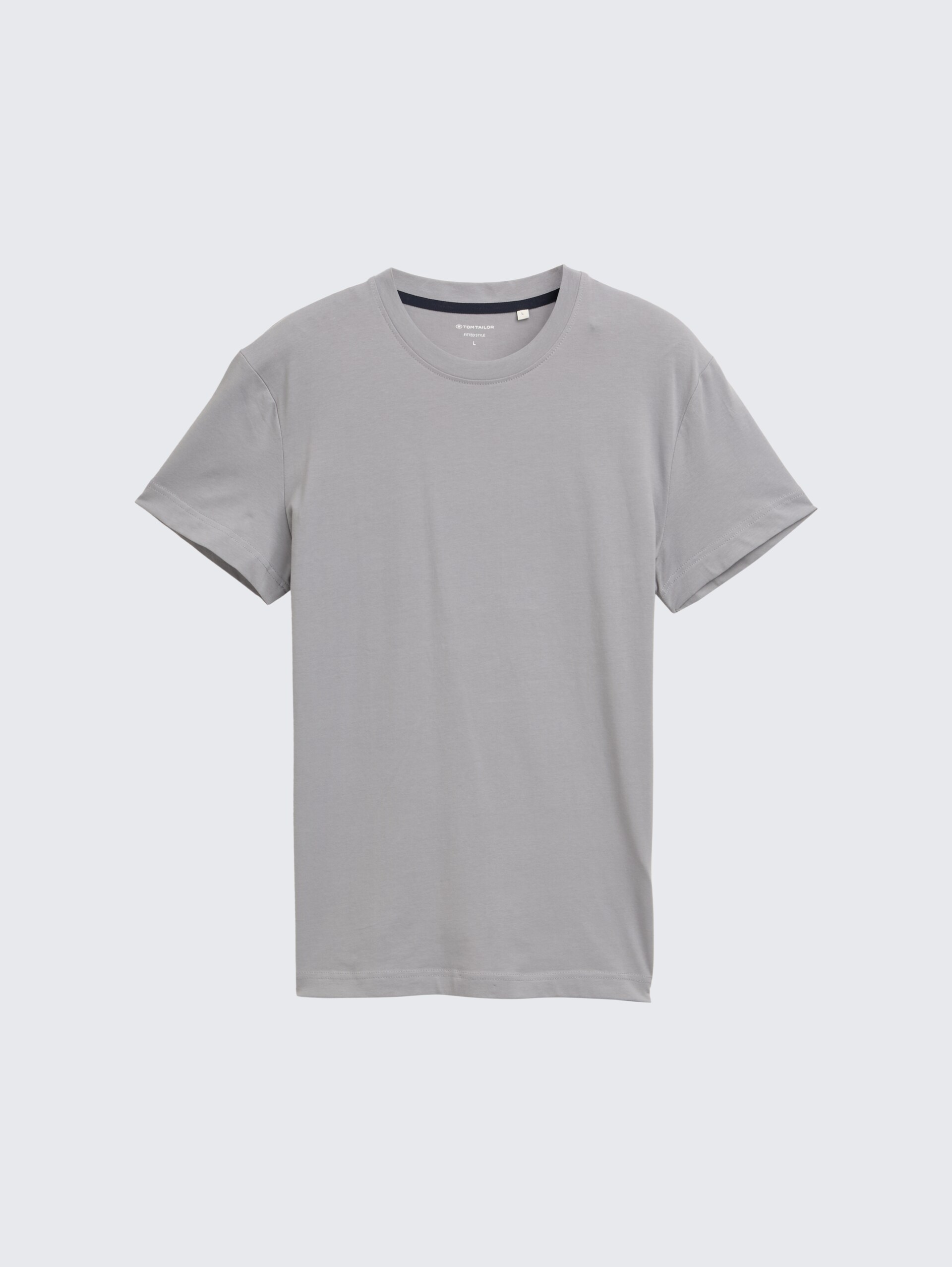 Slim Fit T-Shirt mit Stretch - formal grey - Vorder-Produkt-Ansicht