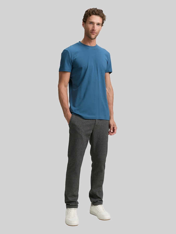 Slim Fit T-Shirt mit Stretch von Men, real teal blue