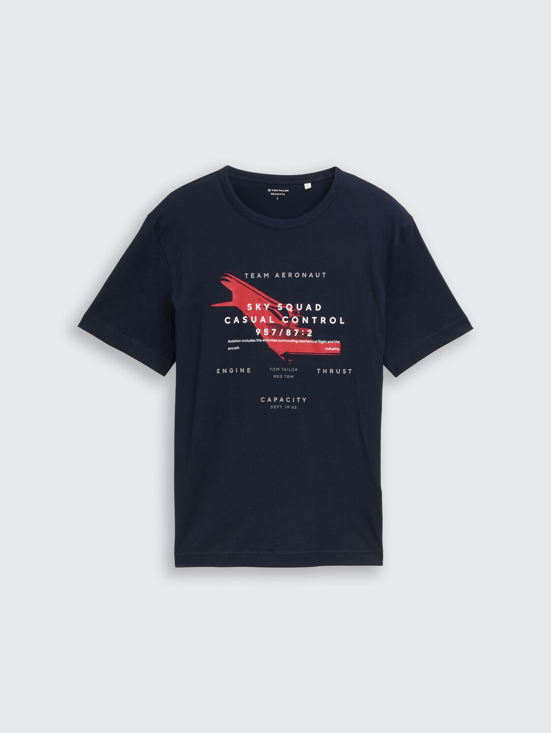 T-Shirt mit Print - sky captain blue - Vorder-Produkt-Ansicht