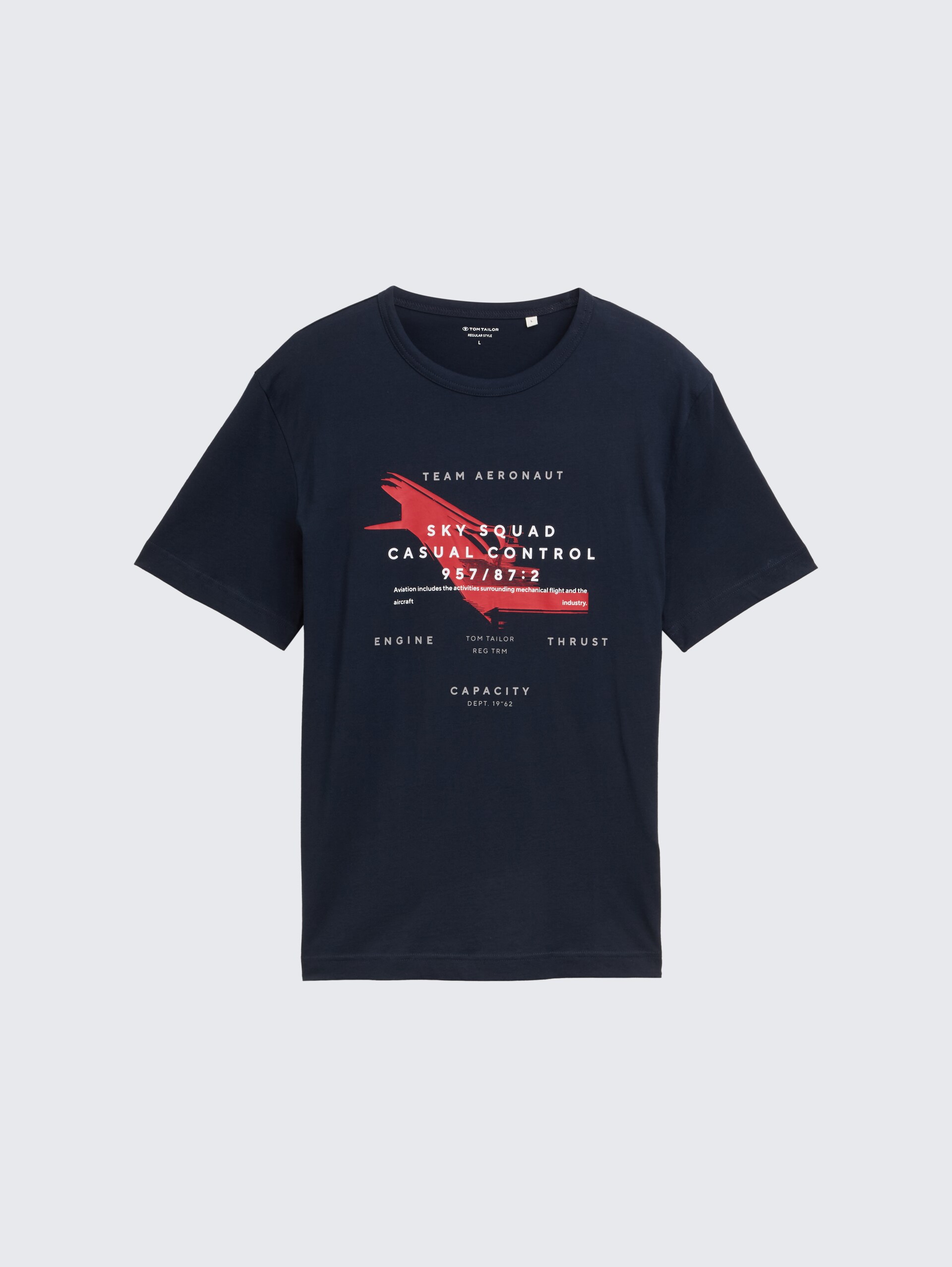 T-Shirt mit Print - sky captain blue - Vorder-Produkt-Ansicht