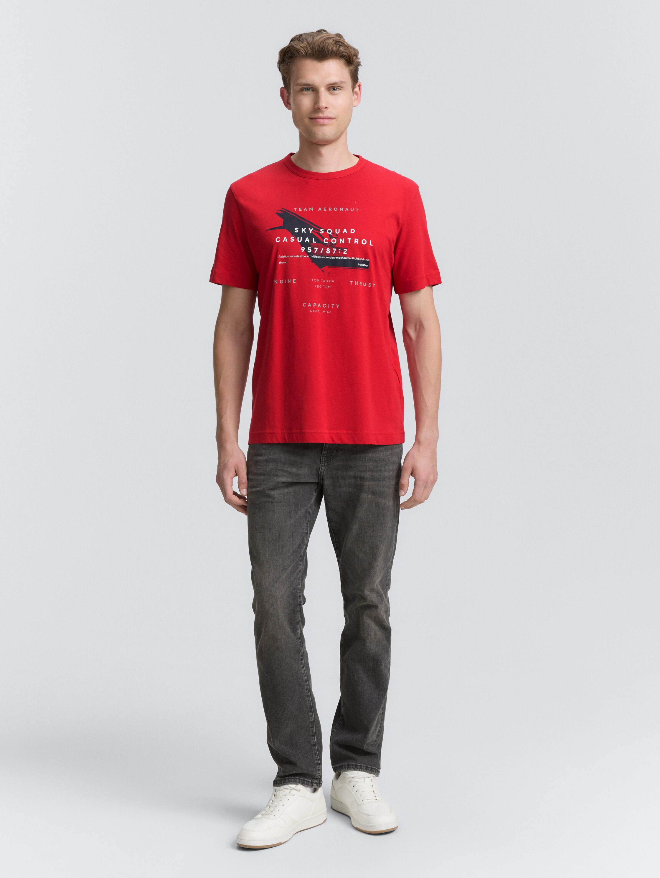 T-Shirt mit Print - samba_red - 