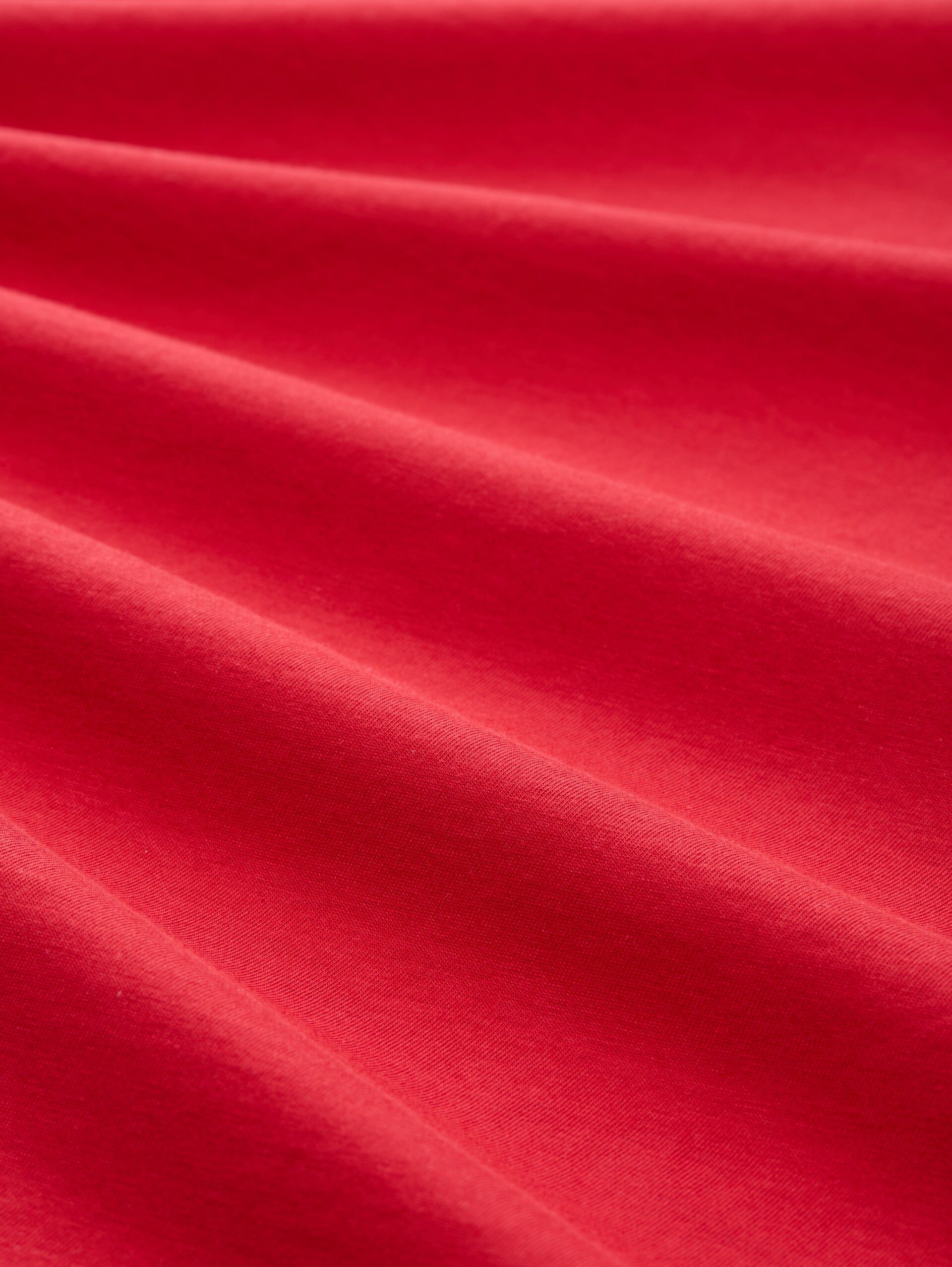 T-shirt with print - Samba Red - Material view