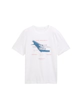 Niet geselecteerd, T-shirt met print door , wit